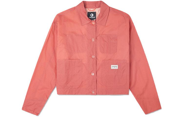 Converse Jacket Women s Dark Pink 10021473-A01 XL