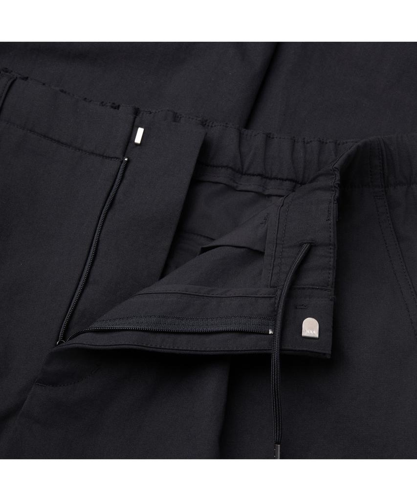Keoseuuteommellou Black Wide Fit Cotton Setup Pants Cwpas26241Bkx