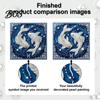 Faux Pearl Painting Crafts DIY Kit, 12 Constellation Rhinestone Art Set for Handmade Kit Adults Beginners, Wooden Frame Fake Wall Decoration Beginners