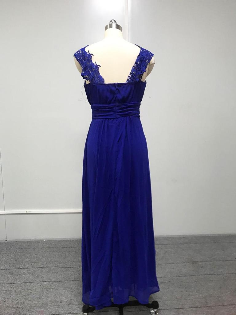 Europäisches und Amerikanisches Spitzen-Brautjungfern-Abendkleid