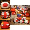 Cute And Fun Countryball Plush Doll Pillow Made Of High-quality Pp Cotton And Soft Plush