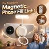 Rechargeable For MagSafe Photo Light Multi-Angle Flexible Selfie Ring Light  Photography