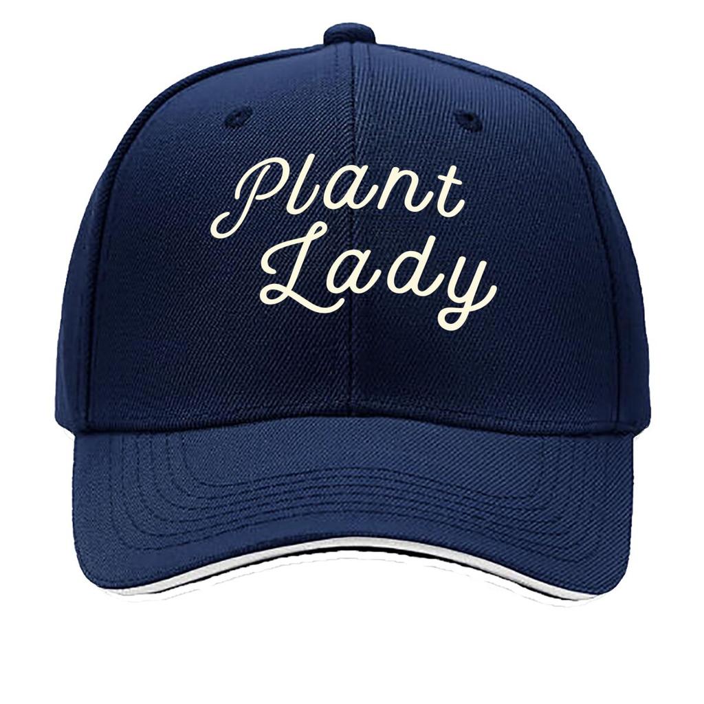PLANT LADY Vintage Soft Breathable Adjustable Dad Hat Suitable for Women and Unisex Gardening Outdo Sandwich Baseball Cap