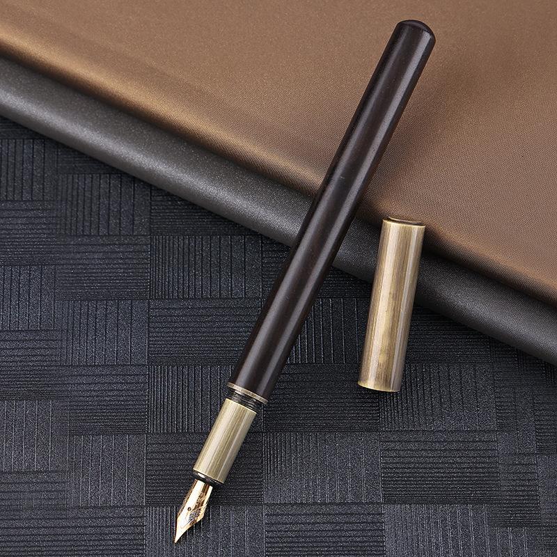 Brass Retro Sandalwood Pen, Brass Sandalwood Business Pen Signature Pen, Advertising Pen