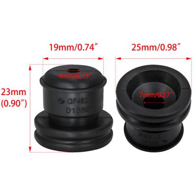 2/4/5 stücke Motor Abdeckung Gummi Pier Hülse Für Toyota Für Vios Für Corolla Für Lebin Puffer Block Motor Haube Gummi Rohr Hülse EIN