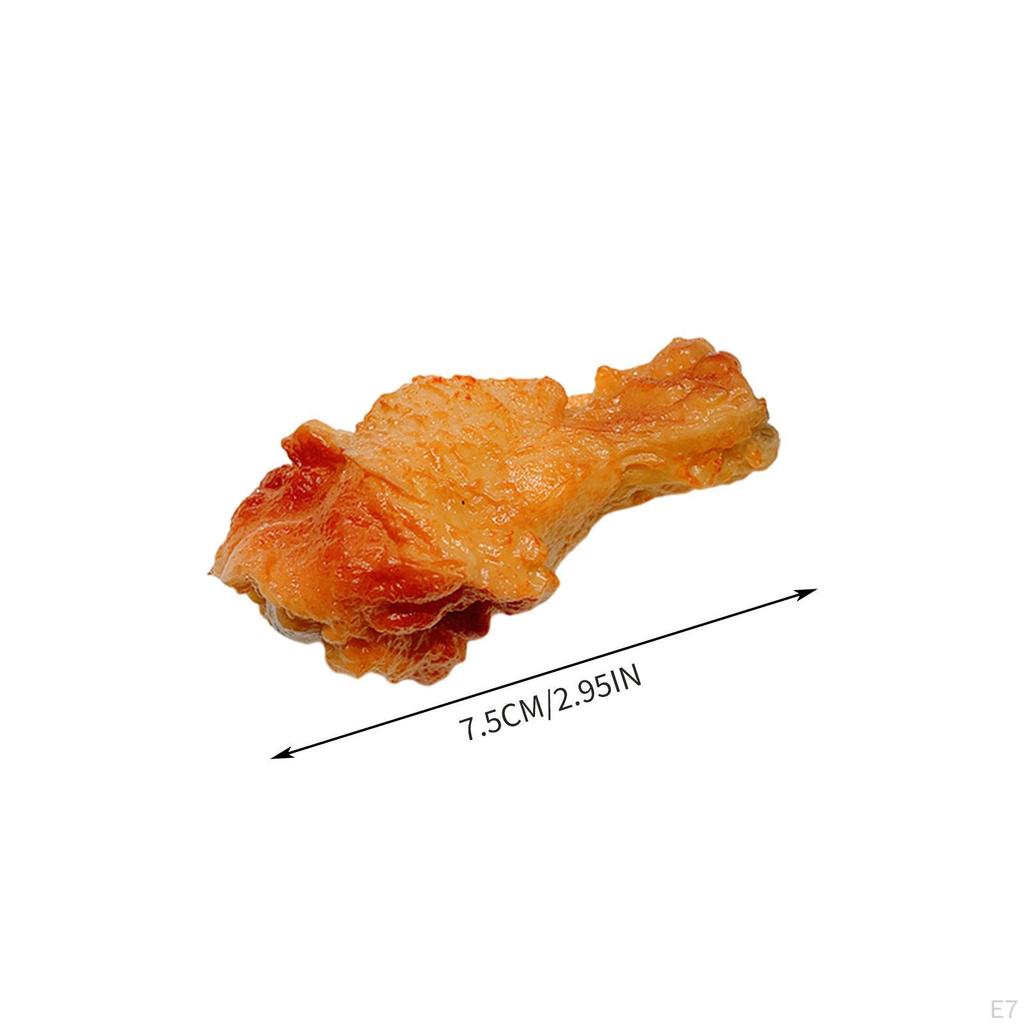 Angel Fries Chicken S Headdress Simulation Food Hairpin for Women Hair Accessories