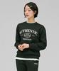 CHASECULT Unisex Essential Arch Lettering Brushed Sweatshirt - Green