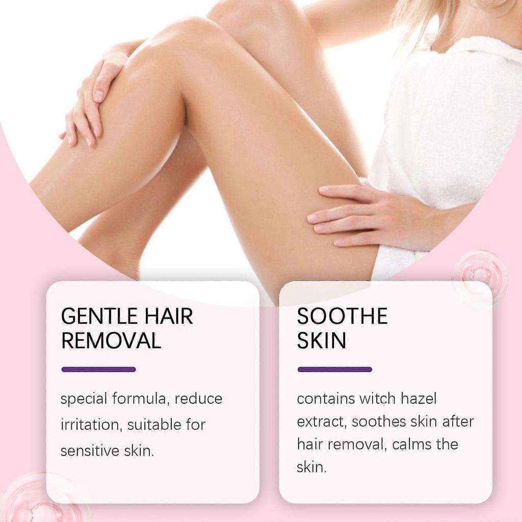 Oceaura Unisex Gentle Hair Removal Cream - Gently Cleanses And Moisturizes Skin For Smooth And Soft Care