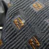 Used FENDI Tie Silk Black Brown