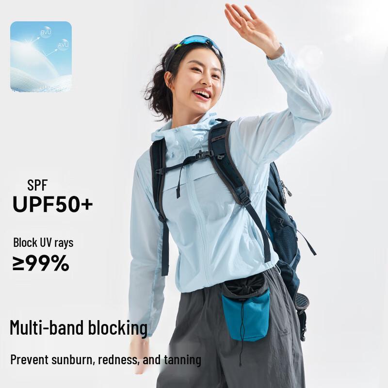 Tuoluzhe Zhuque Women's UPF50+ Lightweight Sun Protection Jacket