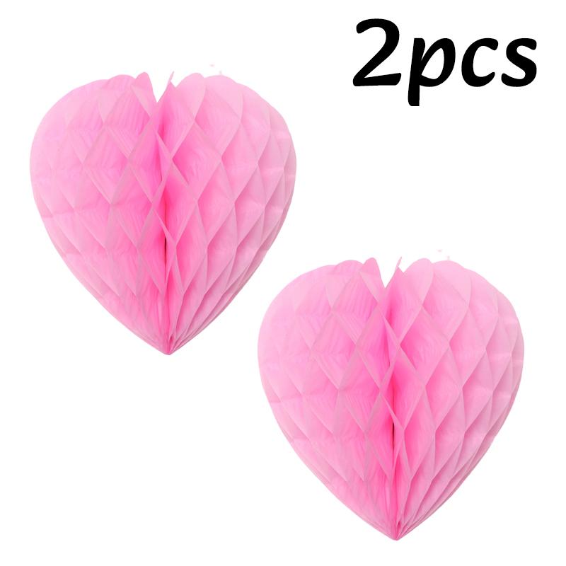 1-15 Stück Liebe Wabenball Hängende Dekoration Valentinstag Party Hängend Hochzeitsszene Layout Einkaufszentrum Hotel Wanddekor