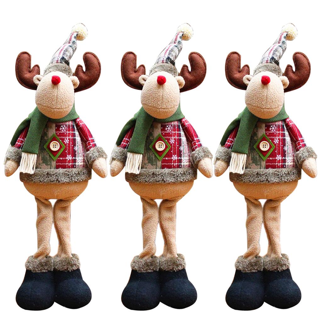1/2/3PCS Christmas Doll Merry Christmas Decorations For Home 2025 Christmas Ornament Xmas Navidad Noel Gifts New Year 2025