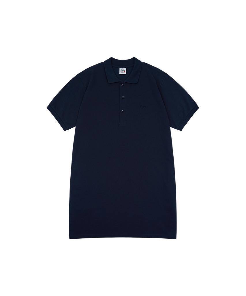 Kaepidijain Relaxed Pique Dress (Navy)