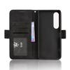 For Sony Xperia 1 VII Leather Case Phone Wallet Cover with Multiple Card Slots