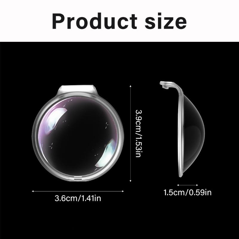 Quick Release Lens Protector For OSMO360 Cameras Shockproof Design AntiFog Clear Claritys PC Materials Lens Cover