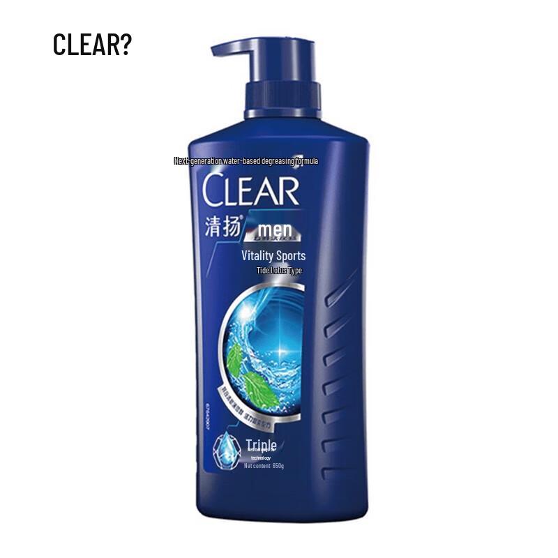 Clear Men Anti-Dandruff Shampoo Vitality Sports Mint Scent