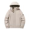 Couple's Casual Jacket, Graphene Three Proof Wool Fleece Jacket, Warm Cotton Jacket