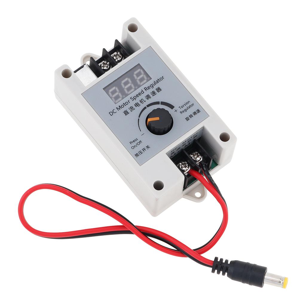 DC Motor Drehzahlregler 6V-28V PWM LED-Anzeige Fernbedienung für Massagebett Stuhl Ausrüstung