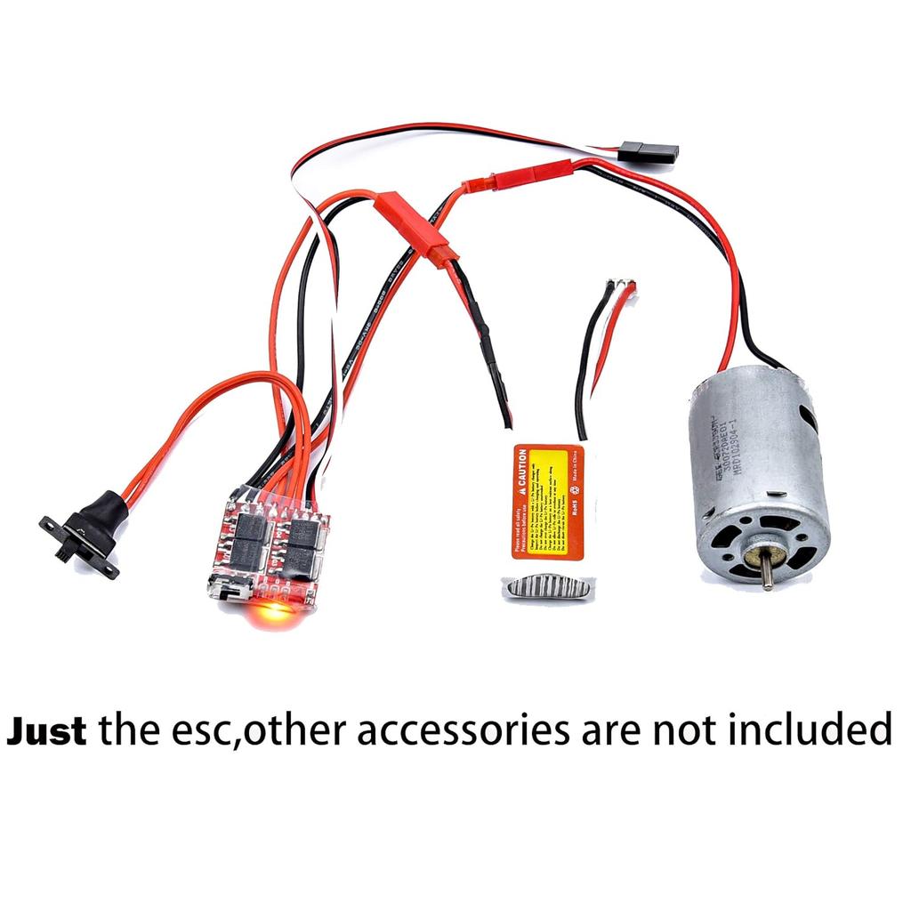 30A 4-8V Mini Brushed Electric Speed Controller ESC Brush Electronic Motor Speed Controller For RC Car
