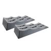 Car Wheel Chocks Anti Slip Leveling Ramps Sturdy Stabilizer for RV Campers Trailers SUV Outdoor Parking