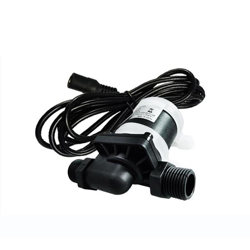 DC 12V 24V Multifunctional Brushless Water Pump IP68 1/2" DN15 - Booster Circulation Pump for Warm Air Water Heater Shower