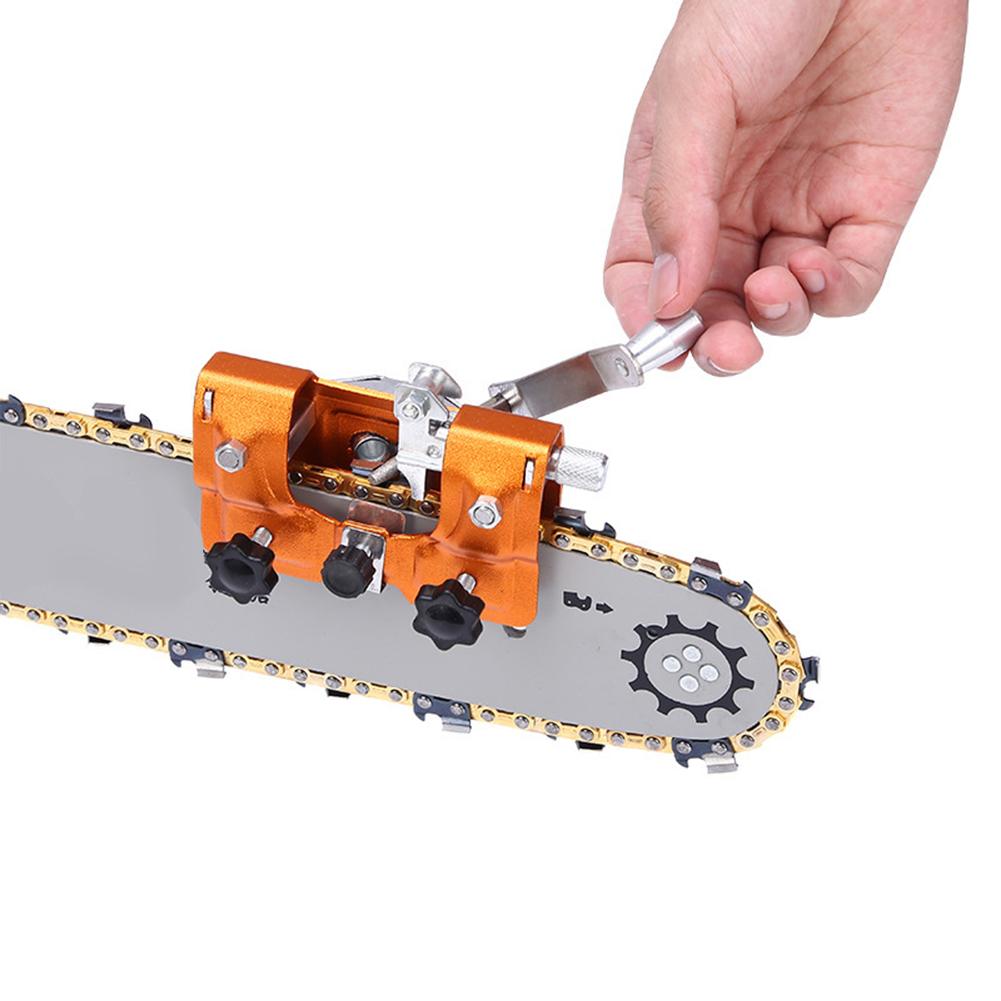 Portable Grinding Head Electric Chainsaw Sharpener Thick/Thin Emery Electric Saw Chain Sharpener Chain Grinder Sharpening Tool