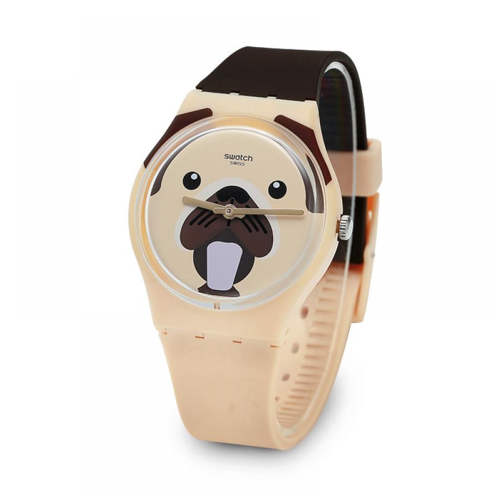 アナログ腕時計 SWATCH I LOVE YOUR FOLK CARLITO Urethane Watch GT109 SWatch Gt109 I Love Your Folk carlIto publIc Urethane Watch