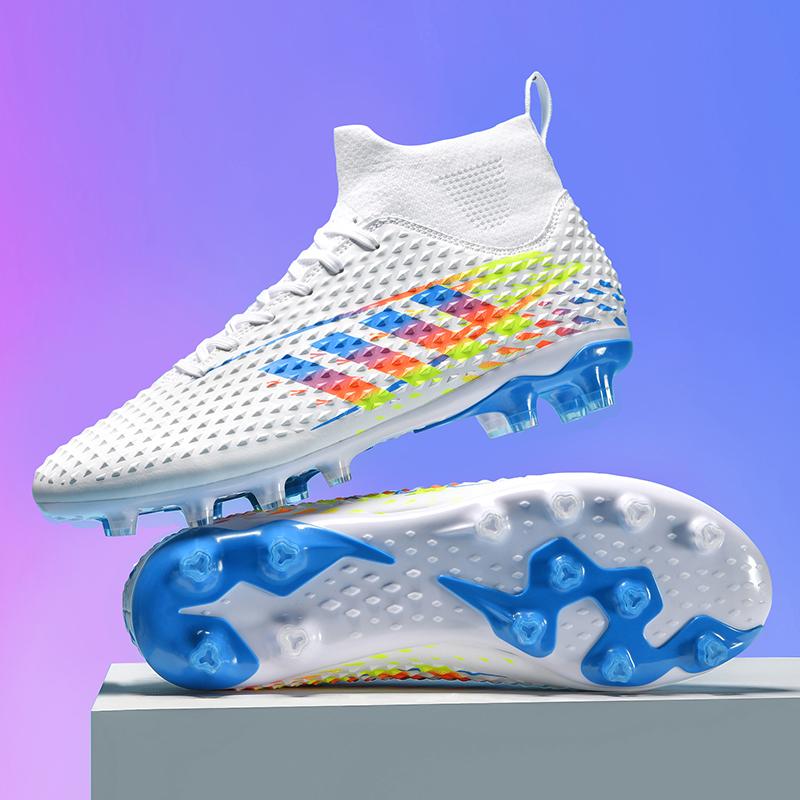 Neue Jugend Erwachsenen TF/AG Fußballschuhe Outdoor Professionelles Training Rutschfester Sneaker Modetrend Leichtes Schuhwerk 39-44