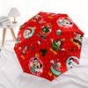 1pc Mickey Mouse Christmas Automatic Folding Umbrella, Compact Portable Travel Umbrella, Perfect Gift for Friends  yy250806007