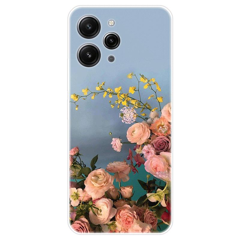 

Для Xiaomi Redmi 12 Redmi12 4G чехол Мягкая силиконовая задняя крышка модный чехол для телефона с мультяшным рисунком For Xiaomi Redmi 12 4G