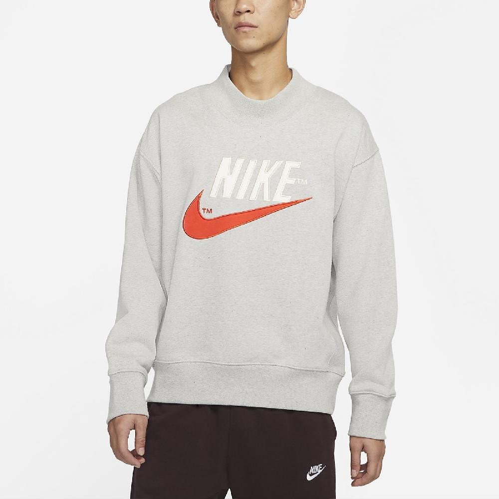 New Nike Sweatshirt Men's Light Gray DM5274-050