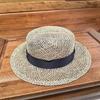 Straw hat summer hollow salty grass sun hat fashion ingenuity handmade grass all over outdoor styling top hat flat top