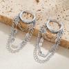 Hypoallergenic Chain Earrings Tassel Dangle Drop Earrings Fashion Hoop Earrings  Daily Wear