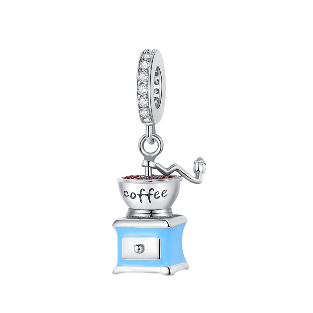 Zywany Copper Coffee Bead Fit Bracelet Diy Bead Women Fashion Jewelry Classic Cup Charm Daily Wear Dangle Pendant