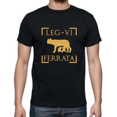Legio VI Ferrata Roma Legion The Capitoline Wolf Emblem TShirt Summer Cotton ONeck Short Sleeve Mens T Shirt New S3XL