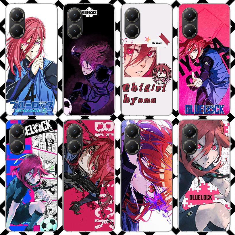 Blue Lock Chigiri Hyoma Phone Case for Xiaomi Poco F7 Ultra X7 X6 X5 Pro X4 Gt M8 M7 Redmi 15 15C 13 13C 12 12C Soft Cover Funda