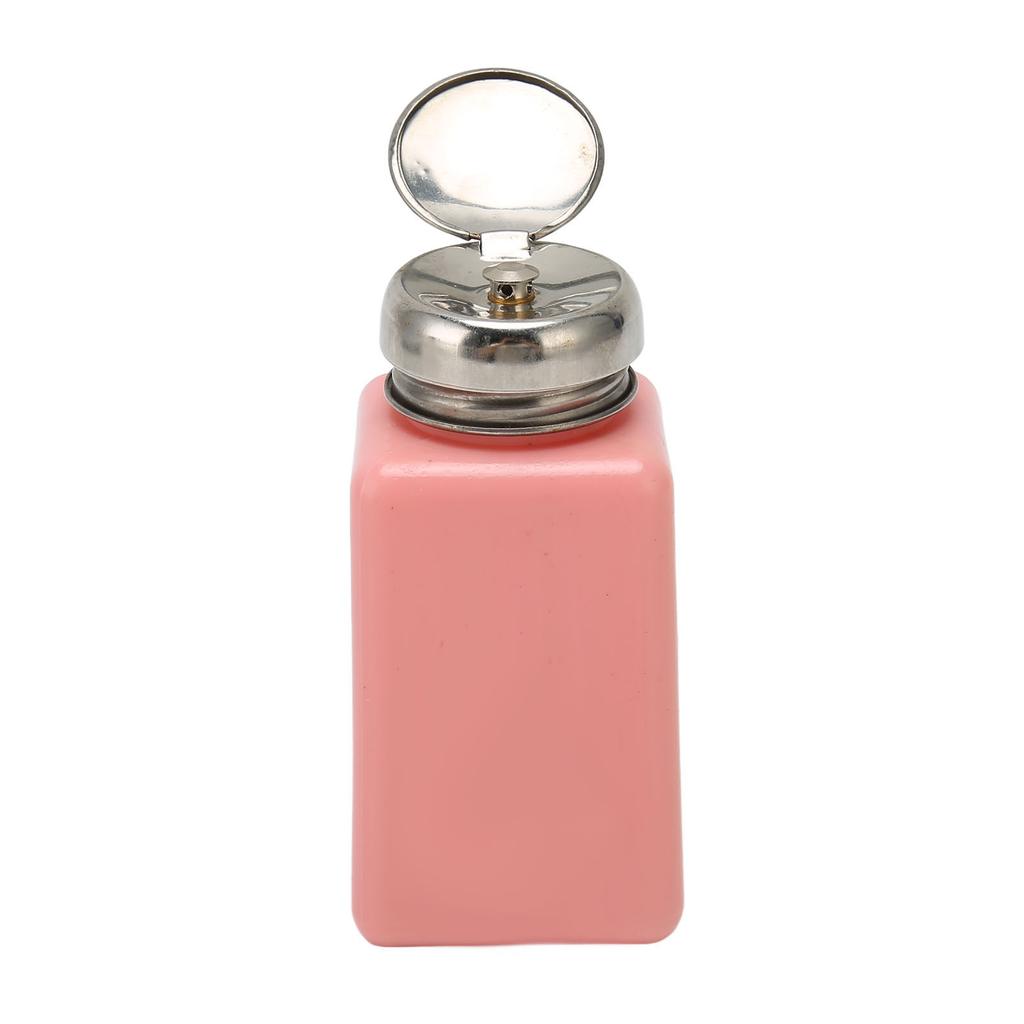 Solvent Dispenser Prevent Splashing Static Dissipative Push Down Type Pump Bottle 200ml