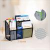 Magnetic Pen Holder 3 Compartments Heavy Duty Metal Fridge Whiteboard School Office Supplies Stationery Storage Organizer Rack