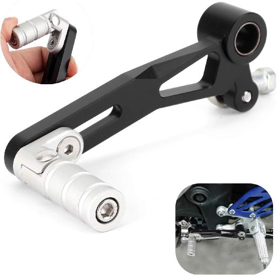 Shift Lever, Motorcycle Gear Shifter Lever Mounting Kit with Screw Rod Fit for YZF-R25/ YZF-R3/ MT-25/ MT-3 Adjustable Gear Shifter