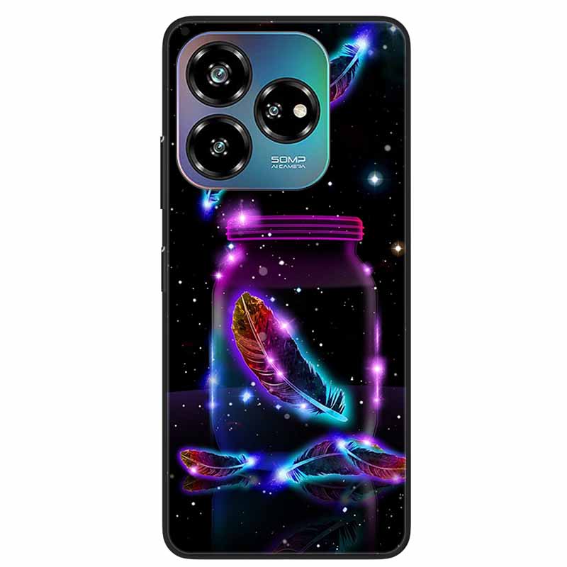 For ZTE Blade V60 Design 4G Case Soft TPU Silicone Back Cover for ZTE Blade V60 Vita / Nubia V60 Design Phone Cases Black Shells