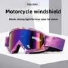 Motorcycle Goggles Water Transfer Off-road Outdoor Riding Sports Glasses Ski Goggles Windproof Glasses