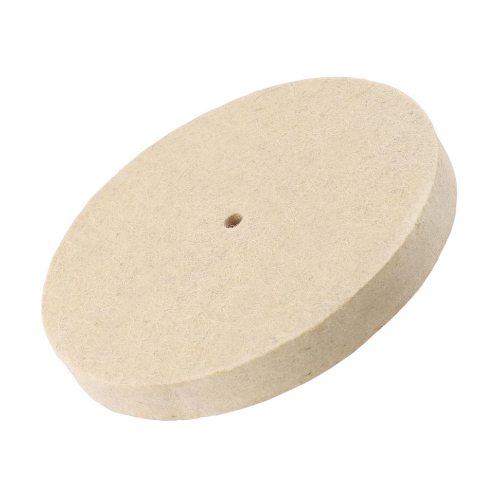 Metal Disc Pad Polisher Wheel Beige Buffing Garden Home Rotary Tool Wool 200x25mm Grinding Polishing Glass Hot
