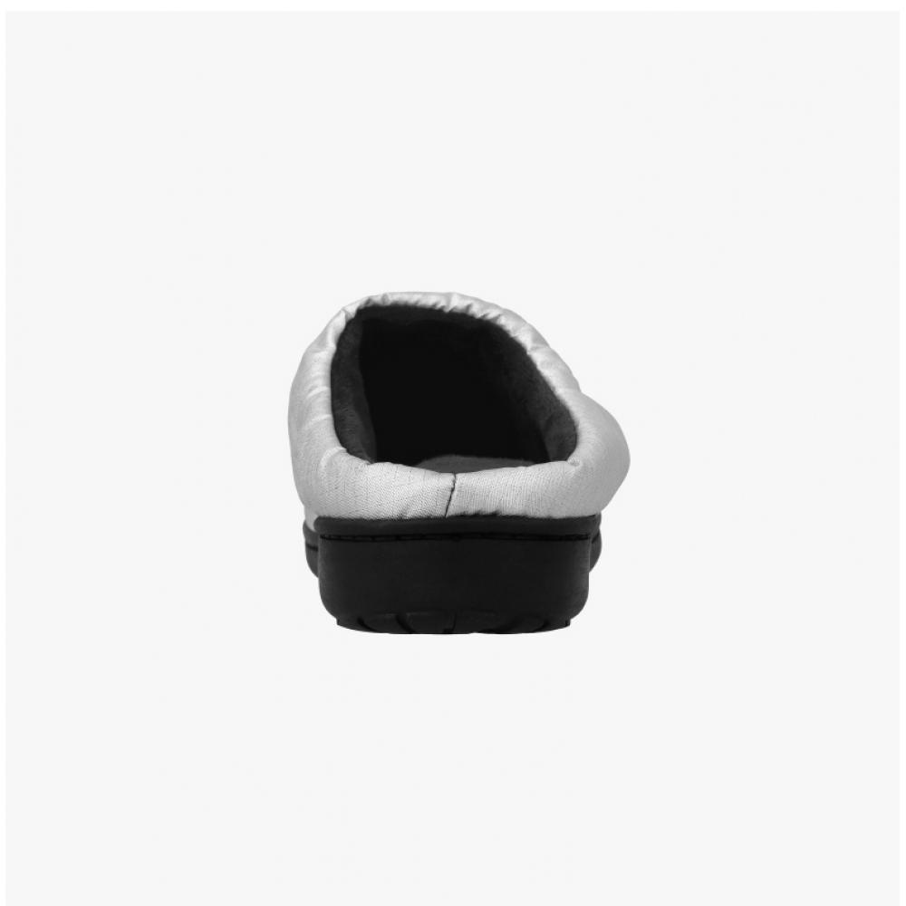 Subu F Line Silver Fleece Padding Slipper Sb 32