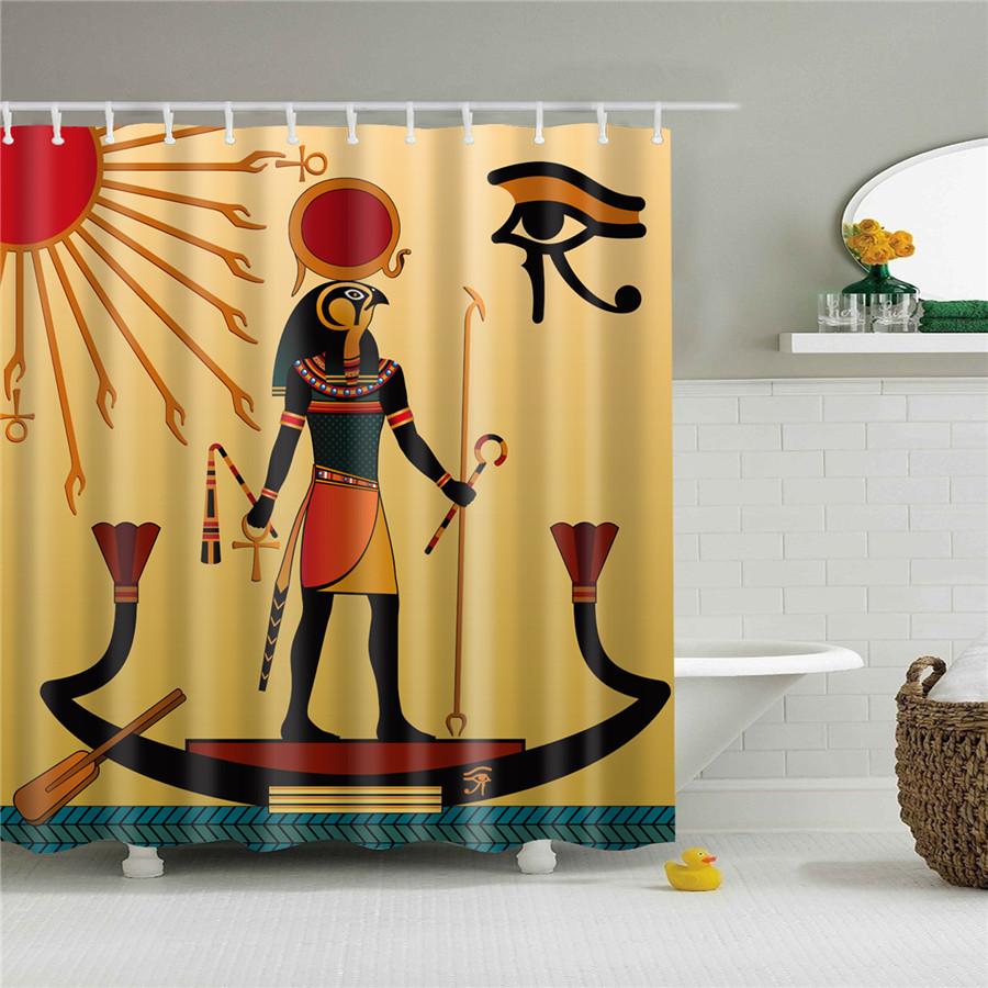 Cortinas de ducha de baño con diseño artístico de Graffiti para mujer, chica negra Afro americana, poliéster impermeable con ganchos