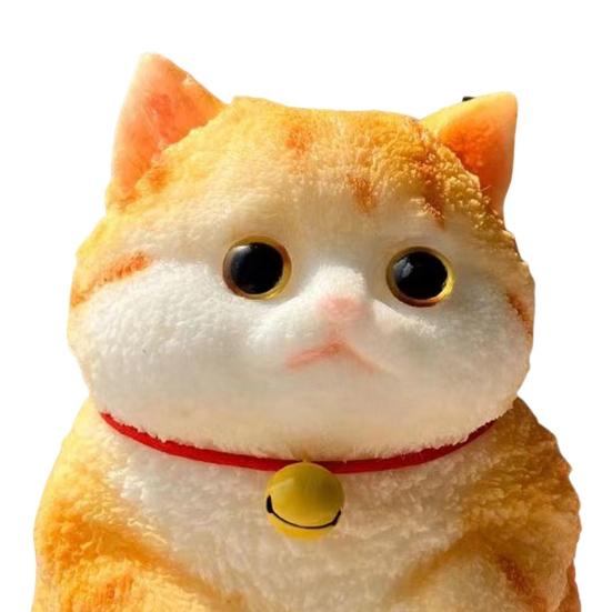 Hračka na ždímání pro kočku Úzkost Uvolnění stresu Kotě Štípnutí Senzorická hračka Děti Dospělí Měkký TPR Stresový míček Zvířecí fidget Hračka