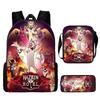 Hell Inn Hazbin Hotel Student School Bag High Value Leisure Oxford Ridge Relief Backpack