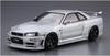 Aoshima Bunka Kyozai Die Modellauto-Serie Nismo BNR34 Skyline Plastikmodell (AOSHIMA) 1/24 GT-R Z-tune '04