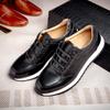 Light Luxury Leather Shoes Men'S Leather Casual Shoes Fashion Party Men'S Shoes Large Size Casualleathershoes