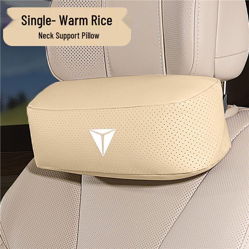 Deep Blue SL03 Headrest & G318 Lumbar Support: Multifunctional Car Neck Pillow & Back Cushion