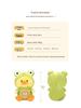 Cartoon Rabbit, Frog, and Duck Plush Toy - Hyaluronic Acid Soft Children's Birthday Gift